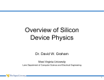 Overview of Silicon Device Physics