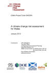 Climate Change Risk Assessment for Wales