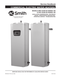 commercial electric Water HeaterS