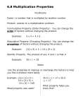 lesson 6.8 multiplication properties pdf