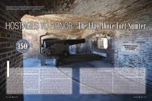 t`s astonishing just how small Fort Sumter, S.C., is. Five minutes at a