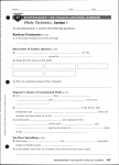 Plate Tectonics, Section 1