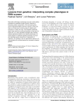 Lessons from genetics: interpreting complex phenotypes in RNAi