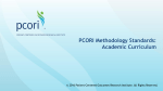 PCORI Methodology Standards: Academic Curriculum