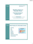 Hereditary Aspects of Pancreatic Cancer Risk Factors For