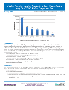 Finding Causative Mutation Candidates in Rare