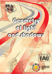 Geometry of light and shadows