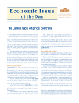 The Janus face of price controls - Philippine Institute of Development