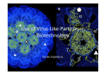 Use of Virus-Like-Particles in Biotechnology