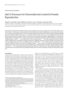 Jak2 Is Necessary for Neuroendocrine Control of Female
