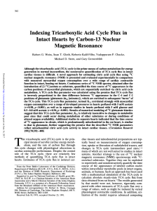 Indexing Tricarboxylic Acid Cycle Flux in Intact Hearts by Carbon