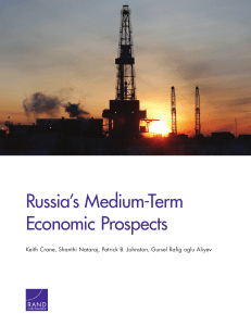 Russia`s Medium-Term Economic Prospects