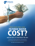 filtered water