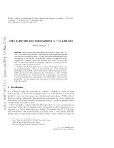 Open clusters and associations in the Gaia era