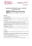 Quarterly Spanish National Accounts. Base 2000