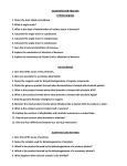 QUESTIONS FOR PRACTICE HYDROCARBONS 1. Name the least