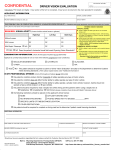 Driver Vision Evaluation form - Wyoming Department of Transportation