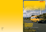 gogreen services - DHL