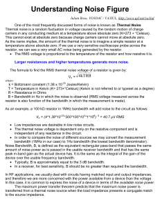 Understanding Noise Figure