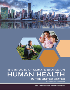 The Impacts of Climate Change on Human Health