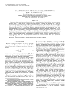 an ultradeep survey for irregular satellites of uranus