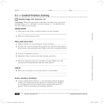 Chapter 6 Guided Problem Solving