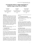 A Comparative Study on Object Segregation in Satellite Images