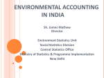 Environmental Accounting in India