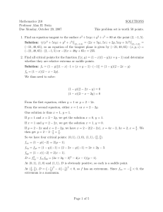 Solutions - UConn Math