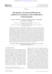 Evolution of neuroarchitecture, multi-level analyses