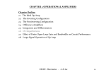 CHAPTER 2 OPERATIONAL AMPLIFIERS