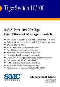 TigerSwitch 10/100 Management Guide