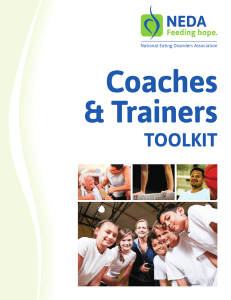 Coaches and Trainers Toolkit - National Eating Disorders Association