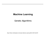 Genetic Algorithms - Northwestern University