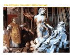 The Catholic (Counter) Reformation
