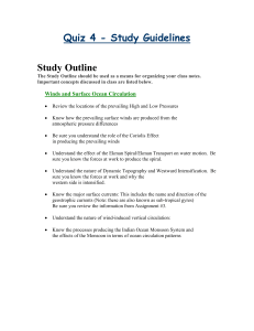 Quiz 4 - Study Guidelines Study Outline
