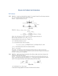 Physics 16 Problem Set 8 Solutions