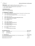 Rotational Motion Packet Answers