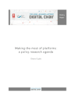 Making the most of platforms: a policy research agenda