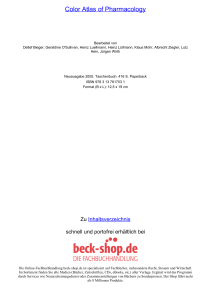 Color Atlas of Pharmacology - ReadingSample - Beck-Shop