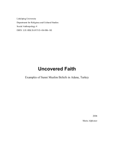 Uncovered Faith