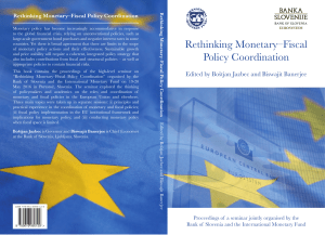 Rethinking Monetary–Fiscal Policy Coordination