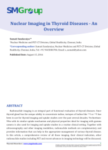 Nuclear Imaging in Thyroid Diseases