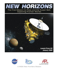Launch - Pluto - JHUAPL - The Johns Hopkins University Applied