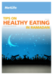 TIPS ON HEALTHY EATING