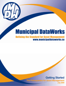 Getting Started - Municipal DataWorks