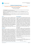 Atmospheric Ice Nucleation by Glassy Organic Compounds: A Review