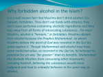 Why forbidden alcohol in the Islam?