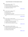 Leaving Certificate Higher Level `Scientific Explanation