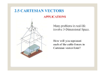 2.5 CARTESIAN VECTORS